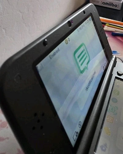 New Nintendo 3DS XL Gray/Black Console - SUPER CLEAN & TESTED - TOP IPS SCREEN