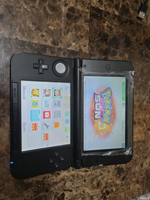 Nintendo 3DS XL Pokemon Charizard Edition Handheld System - Black