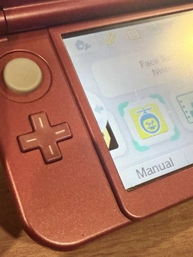 Nintendo New 3DS XL Handheld Console Red Top IPS - Tested Working CLEAN COND.